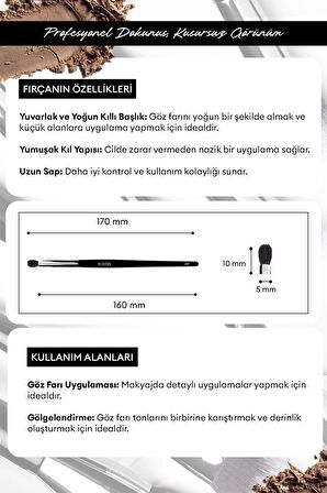 Detay Fırçası Cre'Ars Petit Crease Brush #119