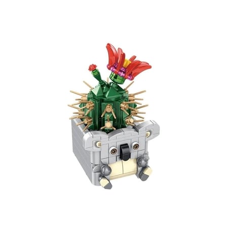 P655014 Panlos Hayvan Saksilari Buket Setleri̇ Koala 297 Parça Block Otyuncak