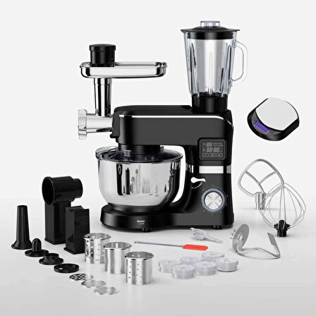 Trumio Çok İşlevli Kıyma Çekme Hamur Mayalama Blender Makinesi