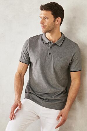 Altinyildiz Classic Erkek Siyah Polo Yaka T-Shirt