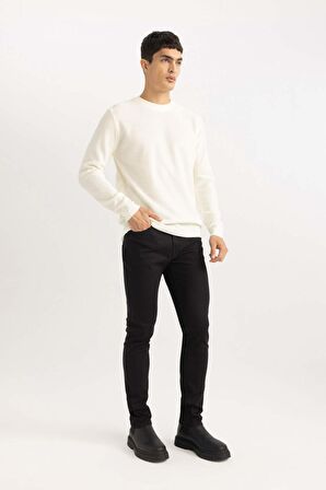 DeFacto Dar Paça Gabardin Chino Kanvas Pantolon B2089AX24SPBK81