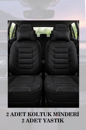 chery tiggo 8 pro 2024 kılıf ve koltuk koruyucu siyah renk minder ve yastık lüks 2 li set