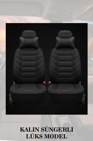 citron berlingo 1996 kılıf ve koltuk koruyucu minder ve yastık siyah renk 2 li set lüks