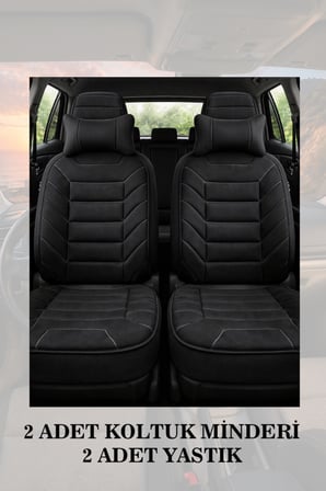 jeep grand cherokee 2010 kılıf ve koltuk koruyucu minder ve yastık siyah renk 2 li set lüks