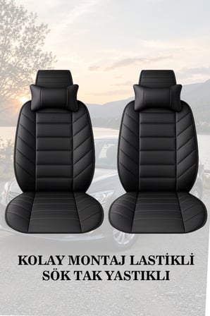 jeep grand cherokee 2010 kılıf ve koltuk koruyucu minder ve yastık siyah renk 2 li set lüks