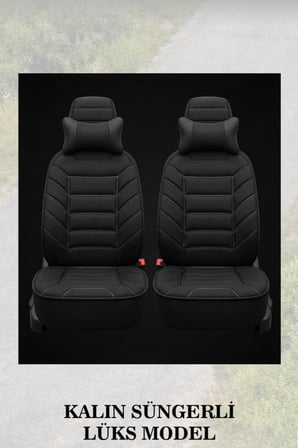 c180 w203 2003 kılıf ve koltuk koruyucu minder ve yastık siyah renk 2 li set lüks