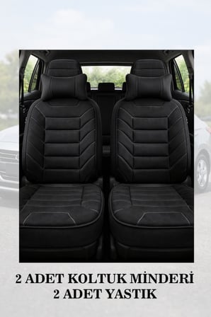 opel meriva 2011 kılıf ve koltuk koruyucu 2 li set siyah renk minder ve yastık lüks