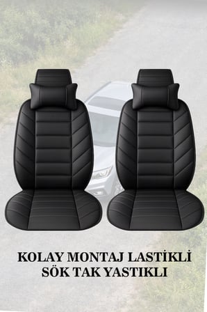opel meriva 2011 kılıf ve koltuk koruyucu 2 li set siyah renk minder ve yastık lüks