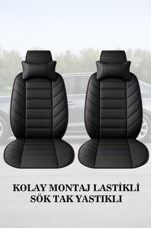 chr 2017 kılıf ve koltuk koruyucu 2 li set lüks siyah renk minder ve yastık