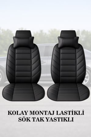 corolla 2016 kılıf ve koltuk koruyucu 2 li set siyah renk minder ve yastık lüks