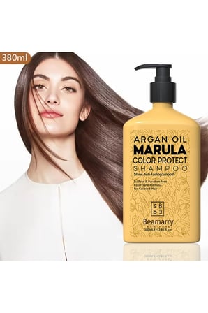 Beamarry Argan Oil Marula Color Protect Shampoo  Boyalı Saçlar İçin Argan Yağı ve Marula Özlü Şampuan 380 ml