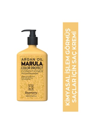 Beamarry Argan Oil Marula Color Protect Conditioner Boyalı Saçlar İçin Argan Yağı ve Marula Özlü Saç Kremi 380 ml