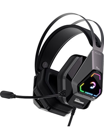 Gamepower Fujin Siyah 7.1 Surround RGB Gaming Kulaklık OUTLET