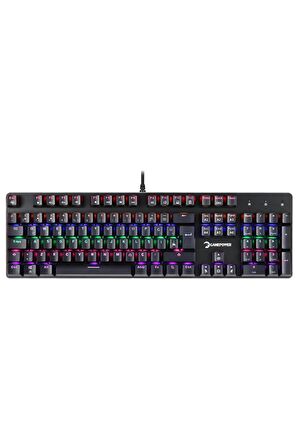 Gamepower Ogre Rainbow 60M GamePower Red Switch Türkçe Q USB Mekanik Gaming Klavye - 3 Yıl Garantili