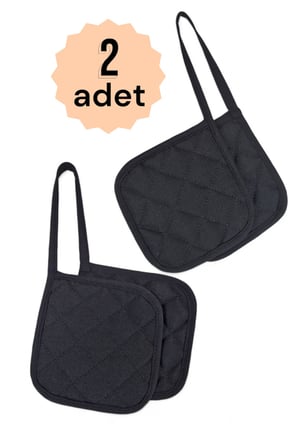 Twin İkili Paket Isıya Dayanıklı Fırın Tutacağı (2 ADET)