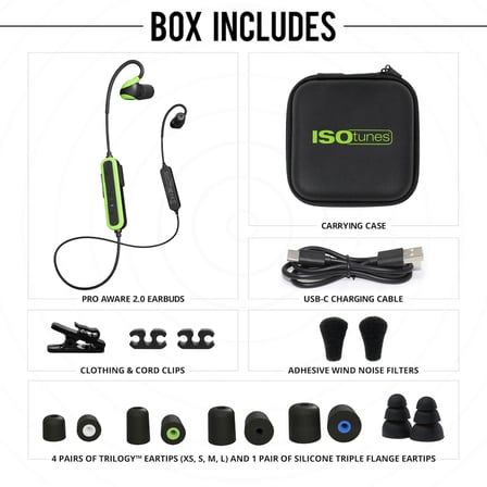 ISOtunes PRO Aware 2.0 Bluetooth İş Güvenliği Kulaklığı