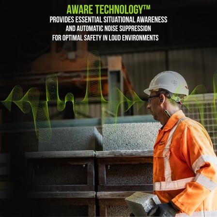 ISOtunes PRO Aware 2.0 Bluetooth İş Güvenliği Kulaklığı