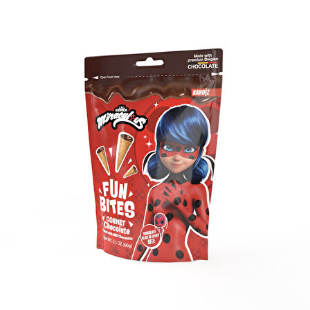 Fun Bites Miraculous Choco Cone 60g