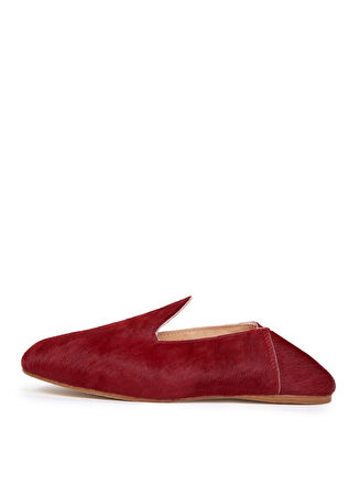 Osay Deri Kırmızı Kadın Loafer LA CHILI RED