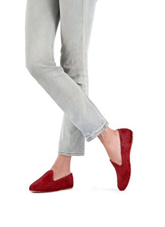 Osay Deri Kırmızı Kadın Loafer LA CHILI RED