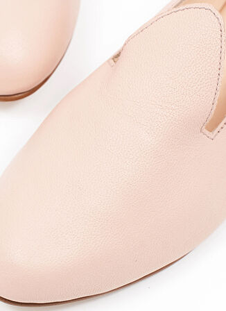 Osay Deri Pembe Kadın Loafer LA PINK SAND