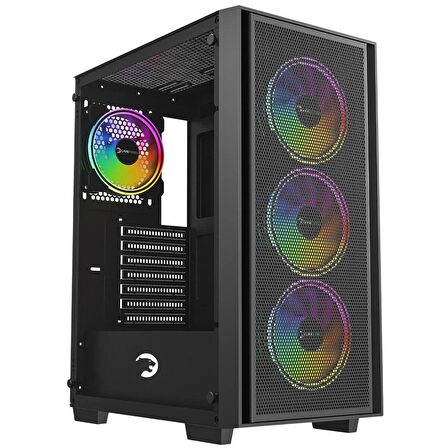 GamePower Flex 4*120mm A-RGB Fan ATX Gaming Kasa 