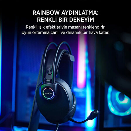 James Donkey 713 Rainbow 7.1 Siyah Gaming Kulaklık
