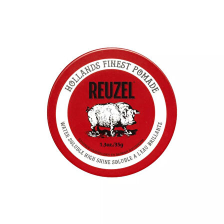 Reuzel Red Pomade Su Bazlı Orta Tutucu Parlak Wax 35g