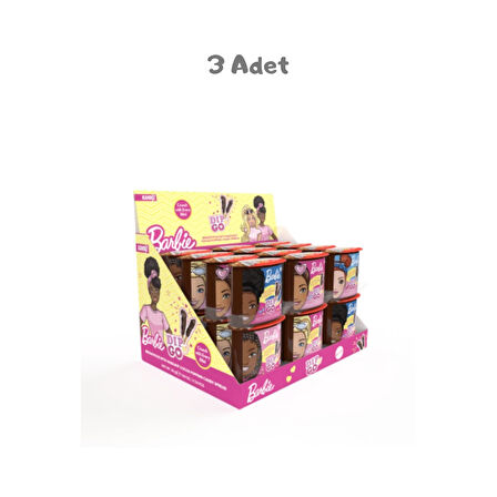 Barbie Dipn Go Chocolate Popping Candy 55g 3 Adet