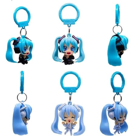 Hatsune Miku - Snow Miku & Sakura Miku Sırt Çantası Askısı Anahtarlık (1 Adet)
