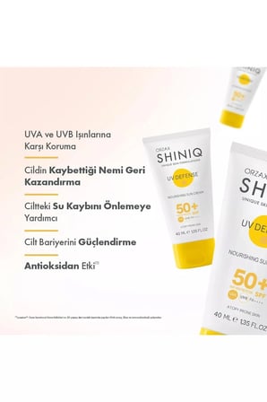 Shiniq UV Güneş / Kuru Çok Kuru SPF50 40 ml