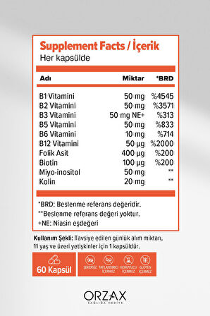 Ocean B Complex 60 Kapsül