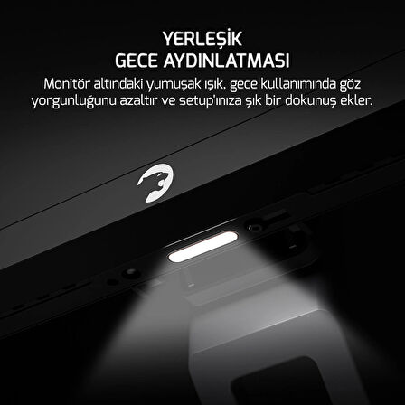 GamePower Kaze Q80 27'' Flat Fast IPS 180Hz 0.5Ms QHD 2K Gaming Monitör (Sıfır Ölü Piksel Garantili)