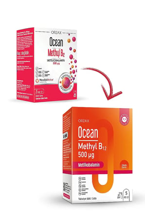 Ocean Methyl B12 Sprey 500 mcg 5 ml