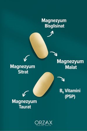 Ocean Magnezyum Complex 60 Tablet x 2 Adet