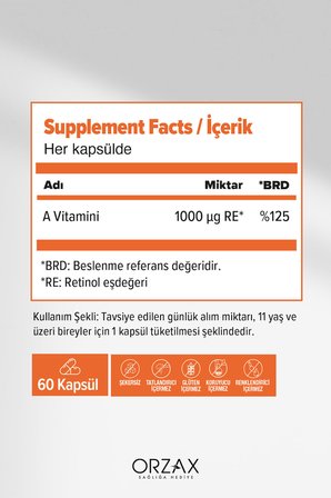 OCEAN VITAMIN A 60 KAPSUL