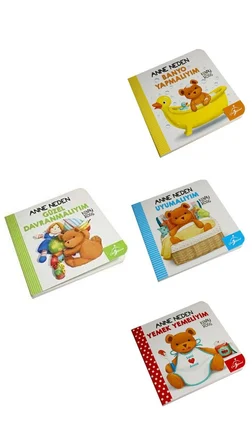 İlk Karton Kitaplar Davranış Serisi 4 Kitap Set