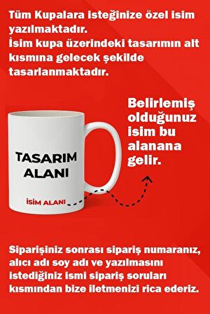 Babalar Günü Baskılı Kupa Bardak Baskılı Kahve Kupa Bardak-7