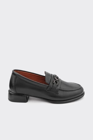 Comfort Taban Hakiki Deri Kadın Loafer