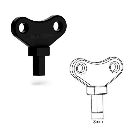 POELSAN 8 MM VANA KUTUSU ANAHTARI 10 ADET