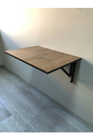 Duvara Monte Katlanır Sehpa Çay Seti sehpa Balkon ve Teras sehpası 50x70cm