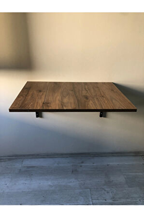 Duvara Monte Katlanır Sehpa Çay Seti sehpa Balkon ve Teras sehpası 50x70cm
