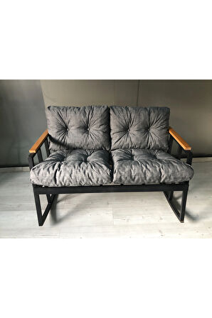 2'li Sallanan Sandalye Tv Koltuğu Kafe-balkon-mutfak-berjer-ofis Sallanır Çiftli Koltuk Miami