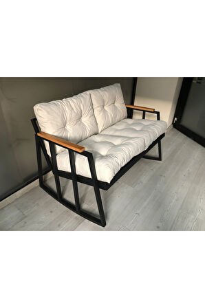 2'li Sallanan Sandalye Tv Koltuğu Kafe-balkon-mutfak-berjer-ofis Sallanır Çiftli Koltuk Miami