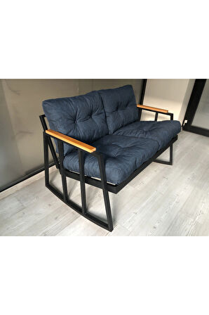 2'li Sallanan Sandalye Tv Koltuğu Kafe-balkon-mutfak-berjer-ofis Sallanır Çiftli Koltuk Miami