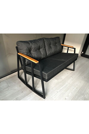 2'li Sallanan Sandalye Tv Koltuğu Kafe-balkon-mutfak-berjer-ofis Sallanır Çiftli Koltuk