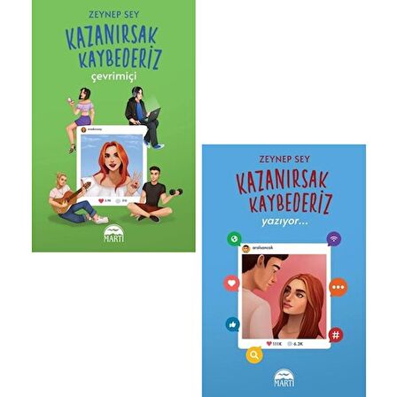 Zeynep Sey Kazanırsak Kaybederiz Yazıyor + Çevrimiçi 2 Kitap Set (CEP BOY) 