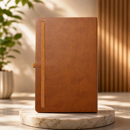 Şık Tasarım Lastikli Ajanda/Defter - 4 Farklı Renk Seçeneği 