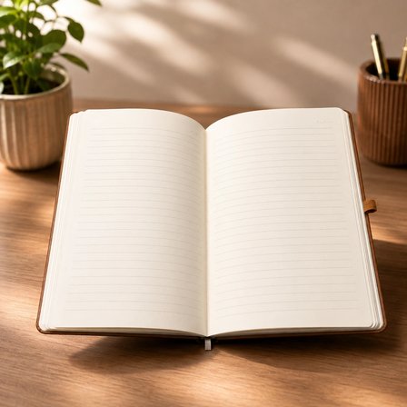 Şık Tasarım Lastikli Ajanda/Defter - 4 Farklı Renk Seçeneği 
