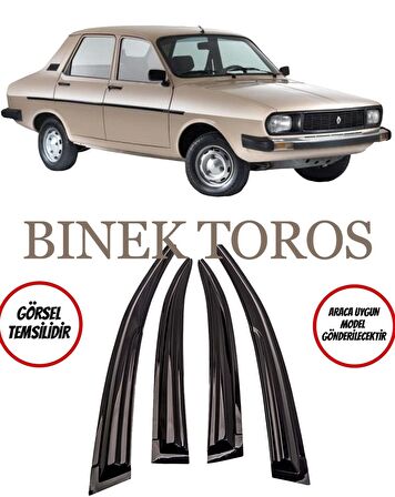 Balp Renault 12 Toros Binek Cam Rüzgarlığı 4lü